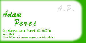 adam perei business card